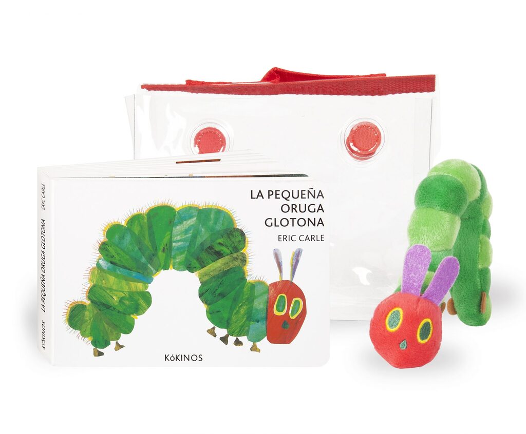 La pequeña oruga glotona( con peluche)