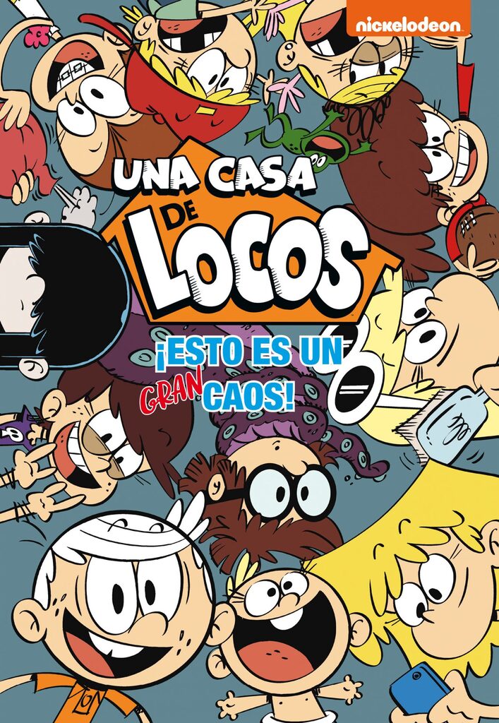 ¡Esto es un gran caos! (Una casa de locos. Cómic 2)