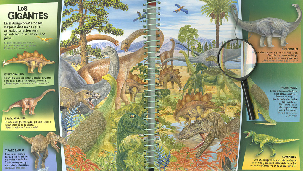 Busca y descubre dinosaurios Busca y descubre dinosaurios