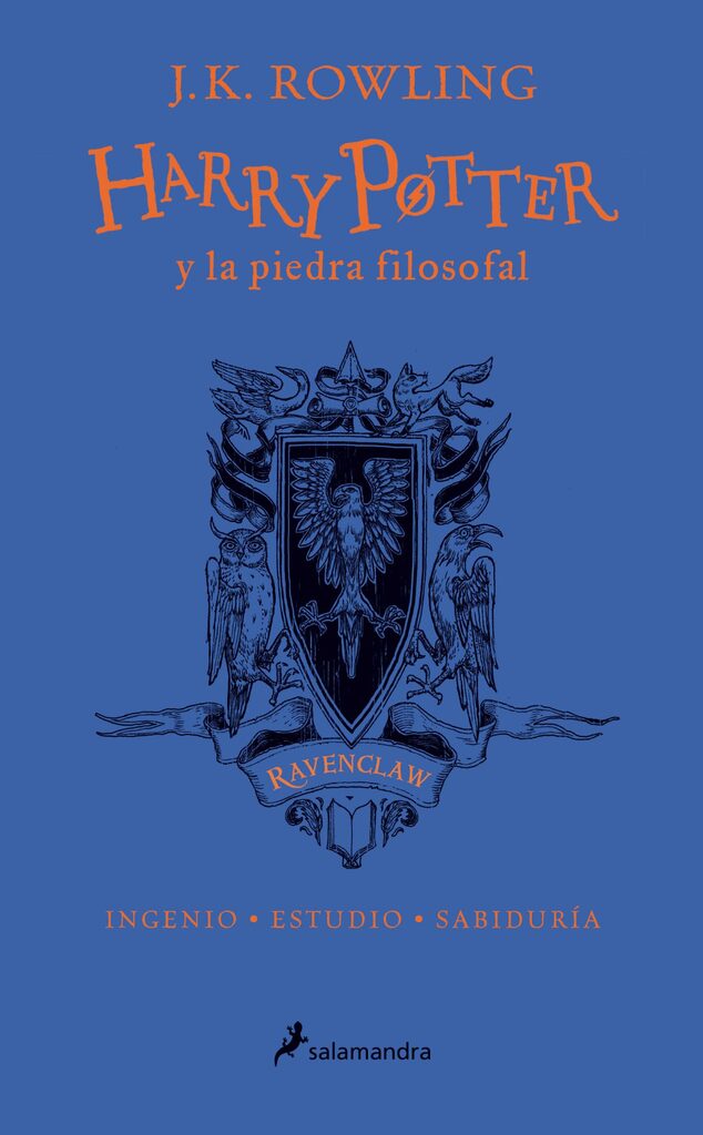 Harry Potter y la piedra filosofal. Ravenclaw (azul)