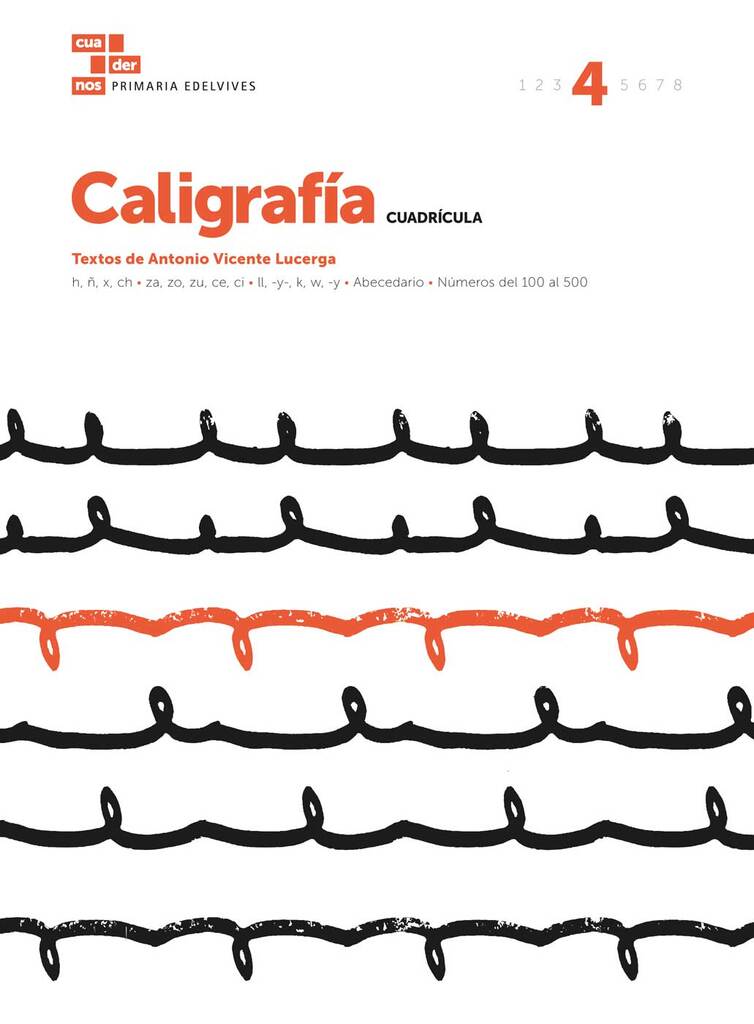 Cuaderno Caligrafía 4 (Cuadrícula)