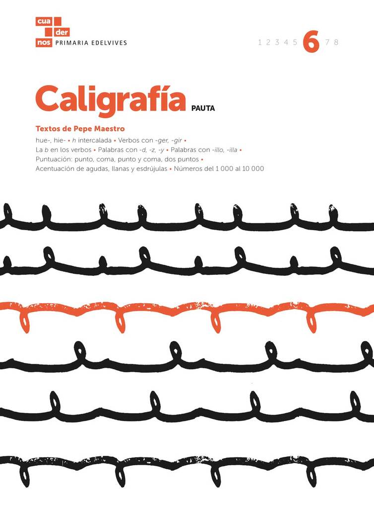Cuaderno Caligrafía 6 (Pauta)