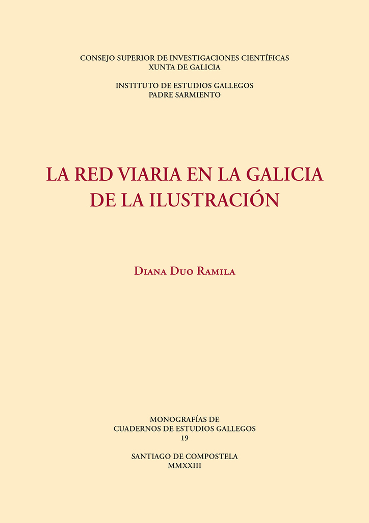 La red viaria en la Galicia de la Ilustración