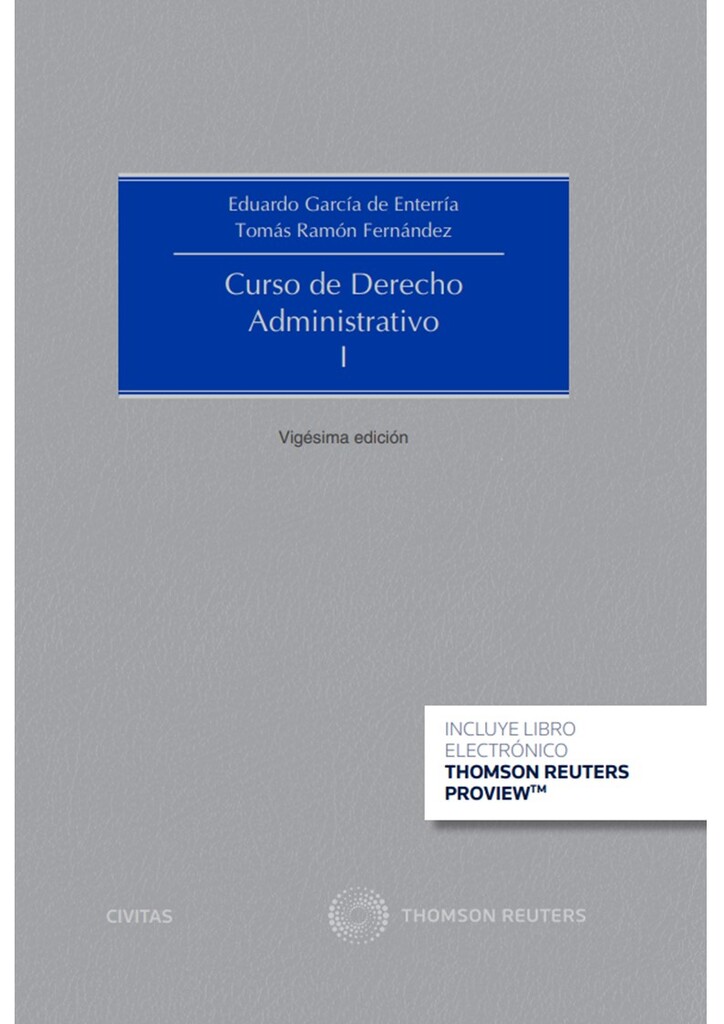 Curso de Derecho Administrativo I (Papel + e-book) Curso de Derecho Administrativo I (Papel + e-book)