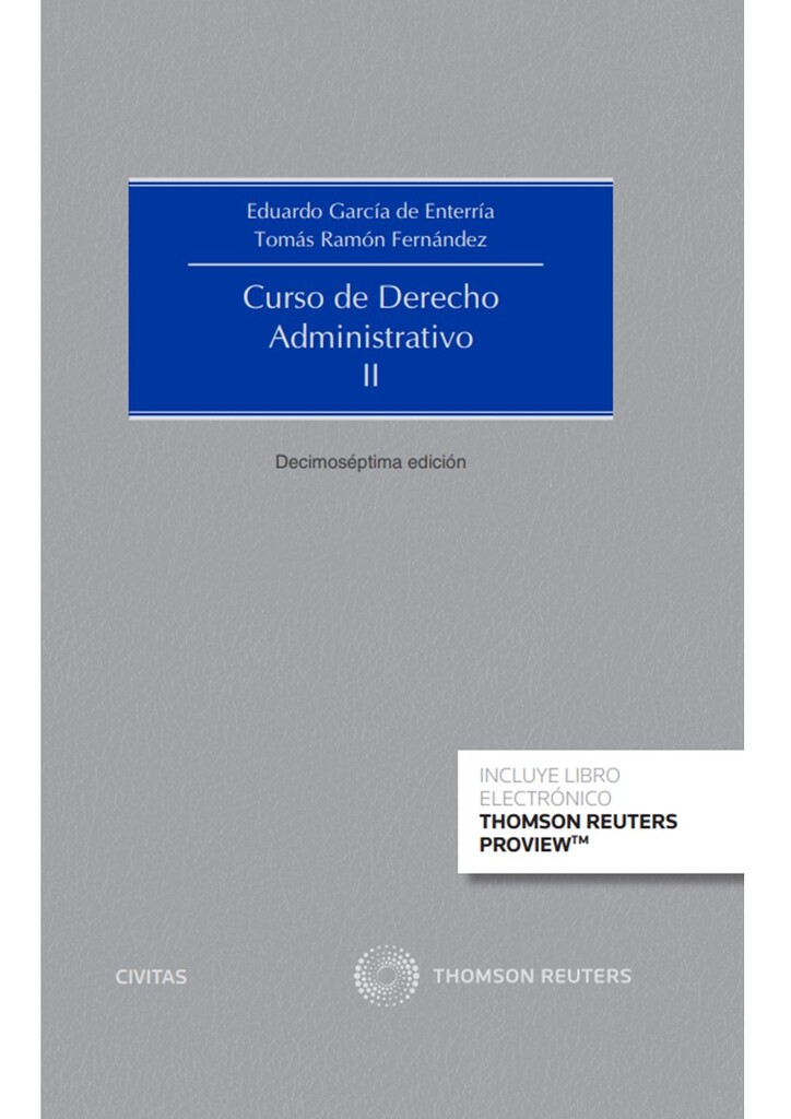 Curso de Derecho Administrativo II (Papel + e-book) Curso de Derecho Administrativo II (Papel + e-book)