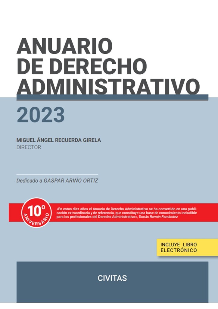 Anuario de Derecho Administrativo 2023 (Papel + e-book)
