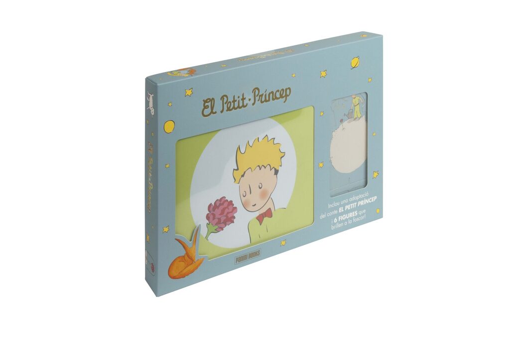 EL PETIT PRINCEP - CAIXA AMB PERSONATJE