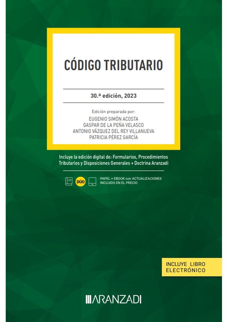 Código Tributario (Papel + e-book)