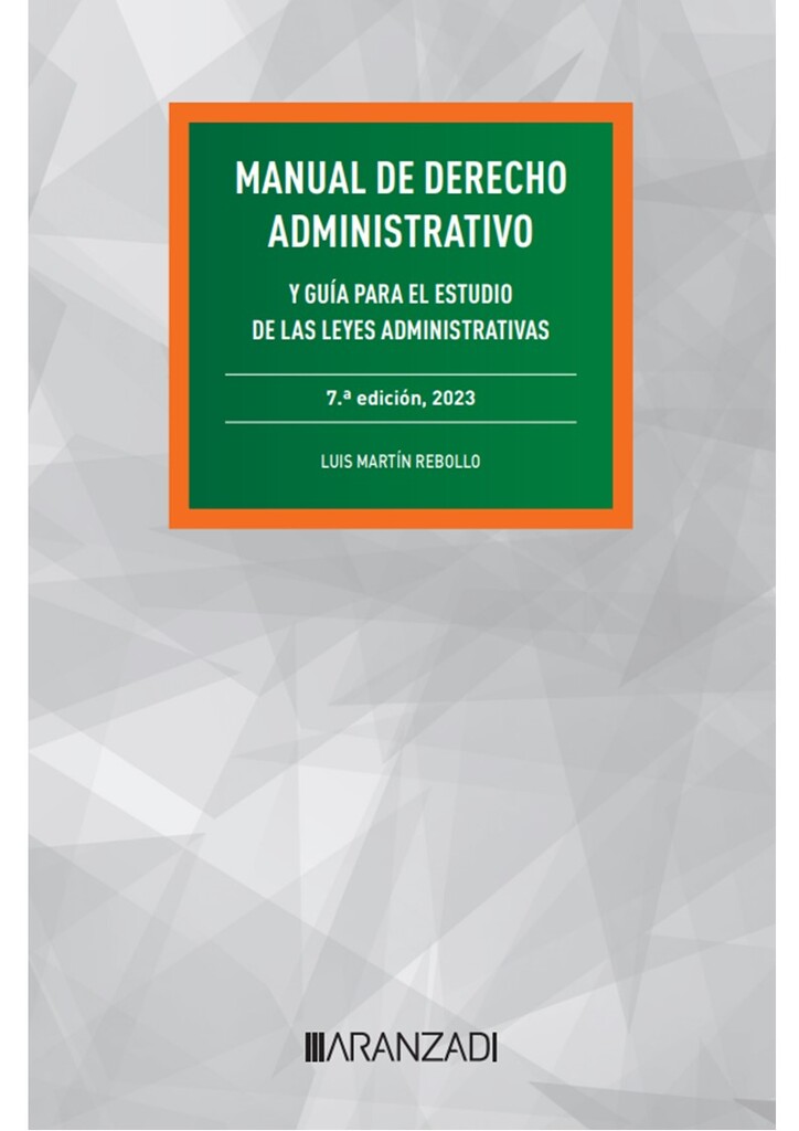 Manual de Derecho Administrativo Manual de Derecho Administrativo