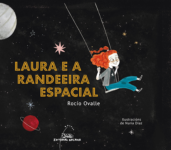 Laura  e a randeeira espacial