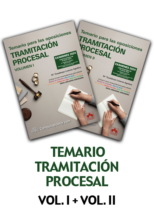 Temario para las oposiciones de Auxilio judicial 2024