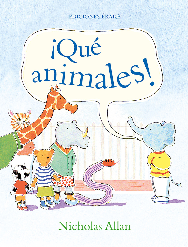 ¡Qué animales!