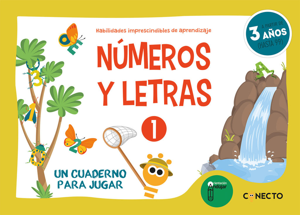 Números y letras 2. Un cuaderno para jugar (4 años)