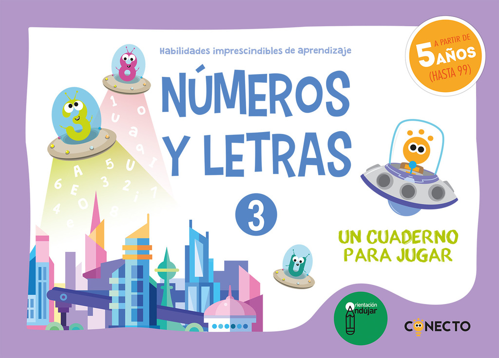 Números y letras 2. Un cuaderno para jugar (4 años)