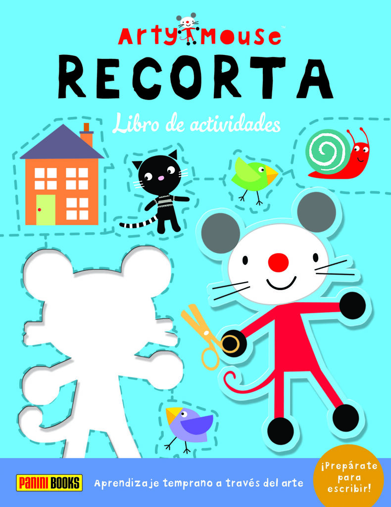 ARTY MOUSE - RECORTA Y PEGA