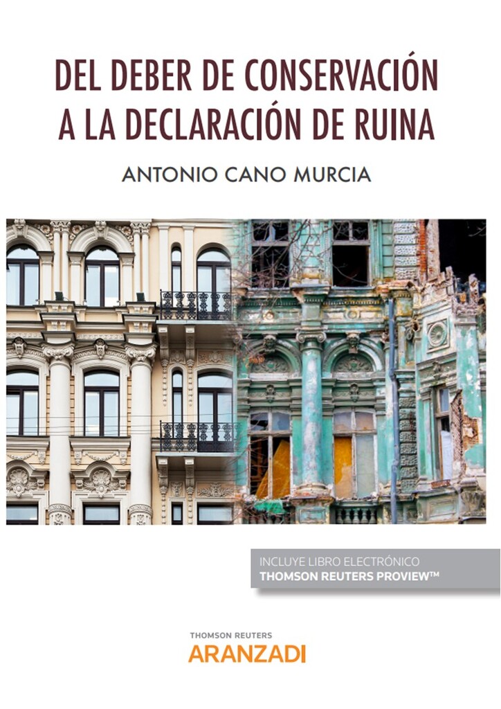 Del deber de conservación a la declaración de ruina (Papel + e-book)