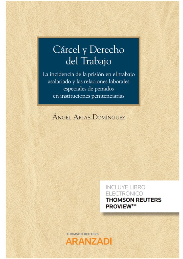 Cárcel y Derecho del Trabajo   (Papel + e-book)