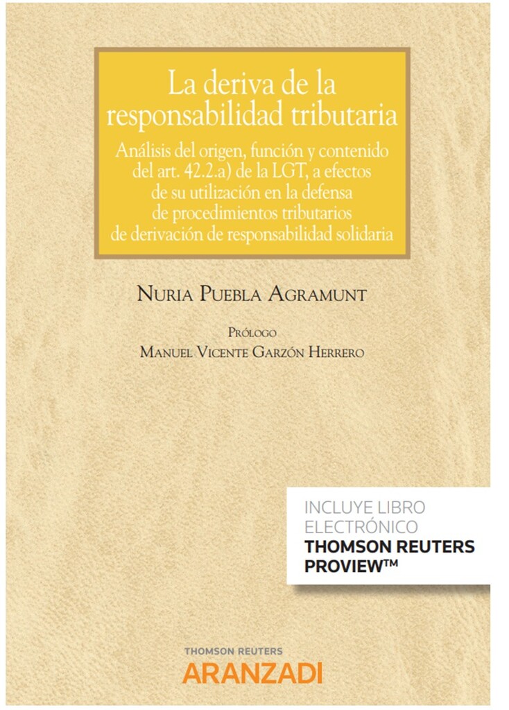 La deriva de la responsabilidad tributaria (Cuaderno JT 3-2020) (Papel + e-book)