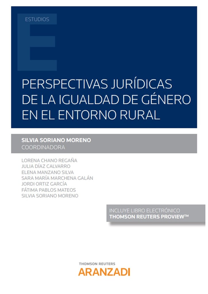 Perspectivas jurídicas de la igualdad de género en el entorno rural (Papel + e-book)