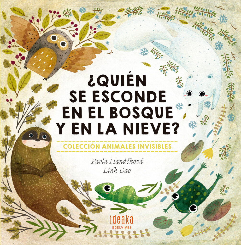 ¿Quién se esconde en el bosque y en la nieve? ¿Quién se esconde en el bosque y en la nieve?