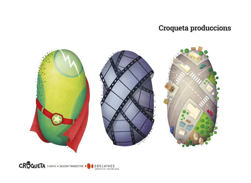 Projecte Croqueta - 5 anys : Tercer trimestre