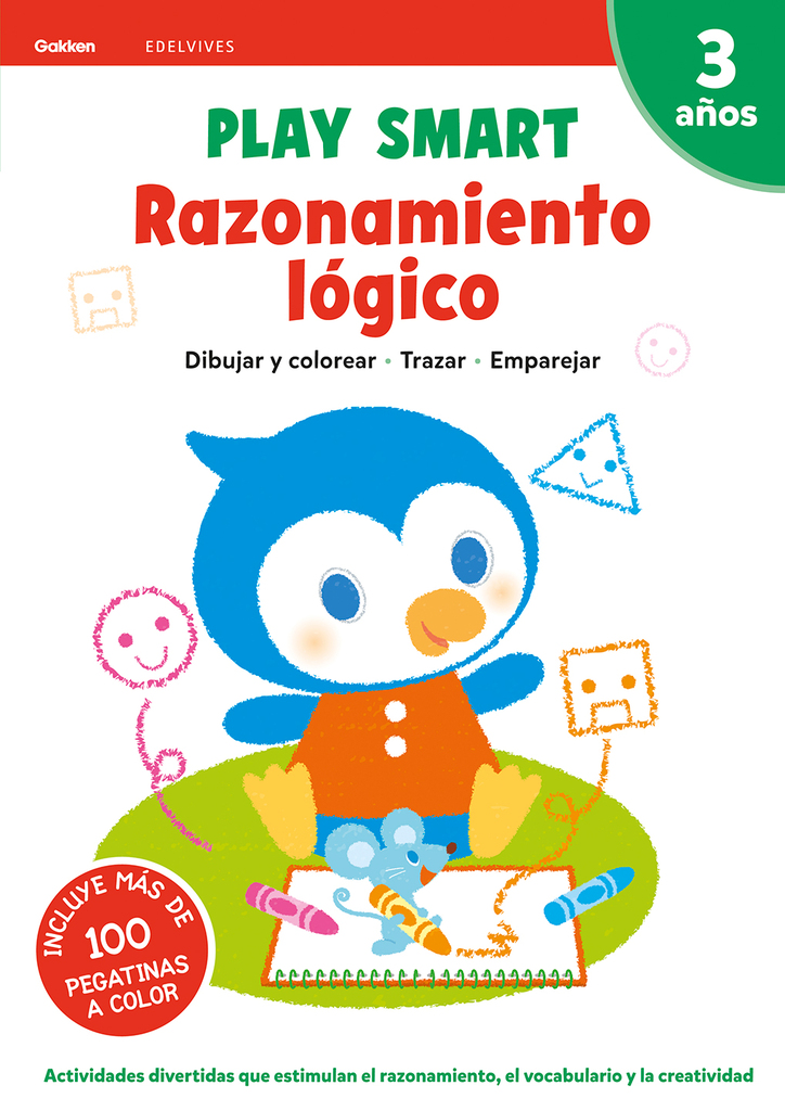 Play Smart : Entrenamiento cognitivo. 3 años
