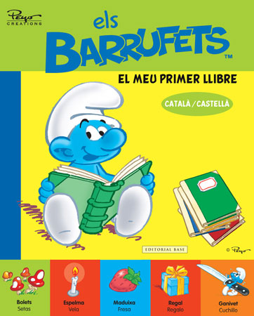 Els Barrufets. El meu primer llibre (Català-Francès)