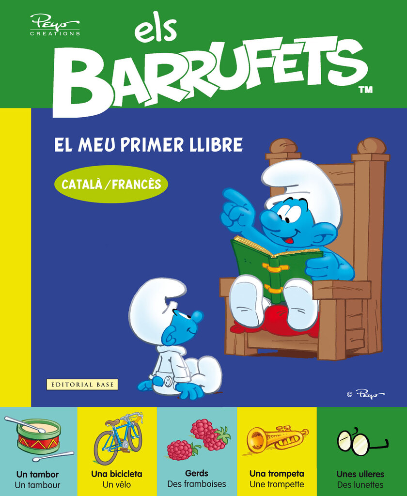 Els Barrufets. El meu primer llibre (Català-Francès)