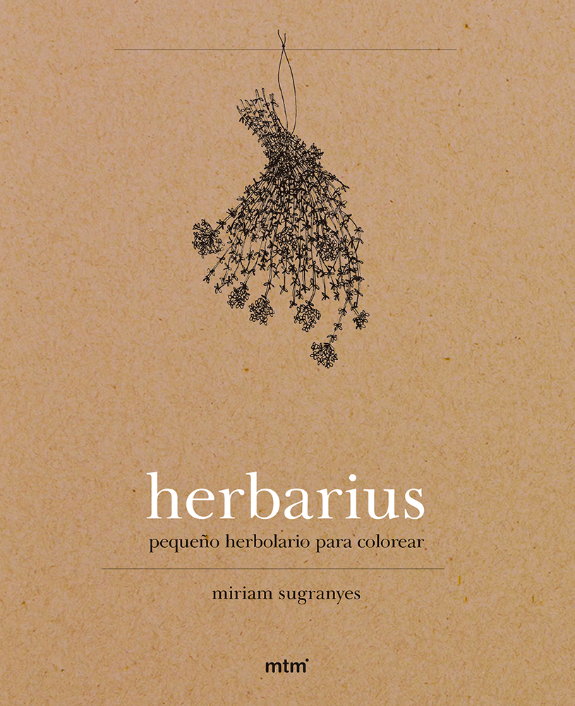 Herbarius, pequeño herbolario para colorear