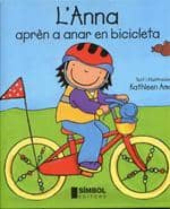 L'Anna aprèn a anar en bicicleta