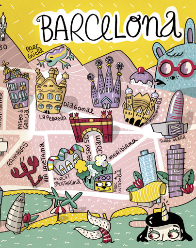 Barcelona Scrap Notebook