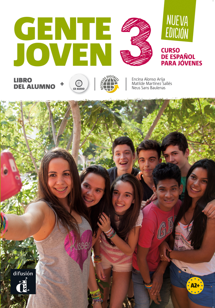 Gente Joven Nueva edición 3 Cuaderno de ejercicios + CD