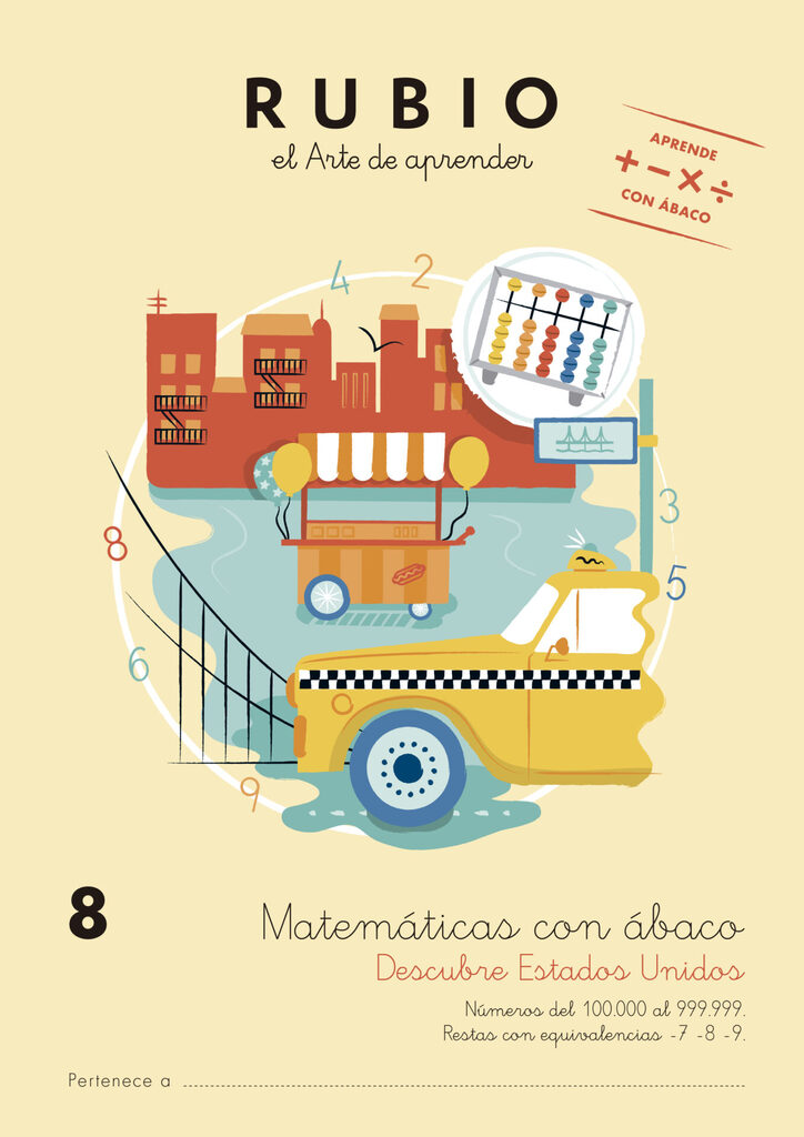 Matemáticas con ábaco 7. Descubre México