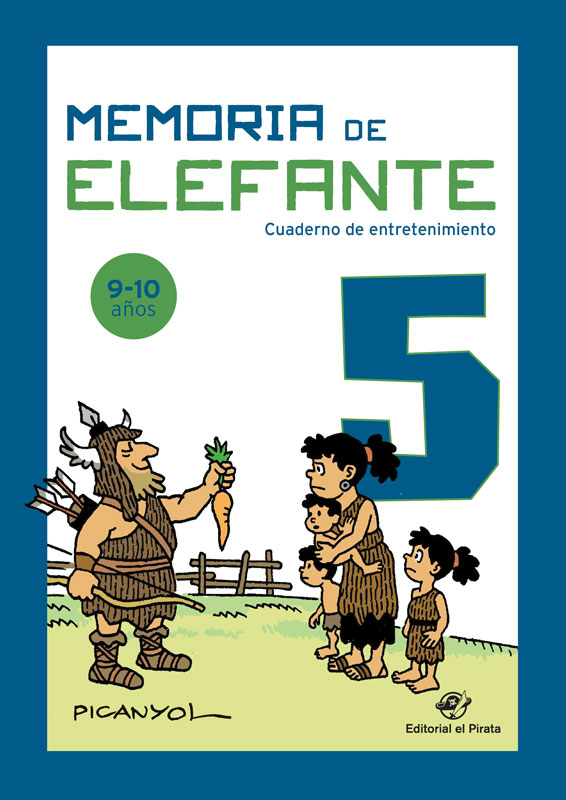 Memoria de elefante 5: cuaderno infantil