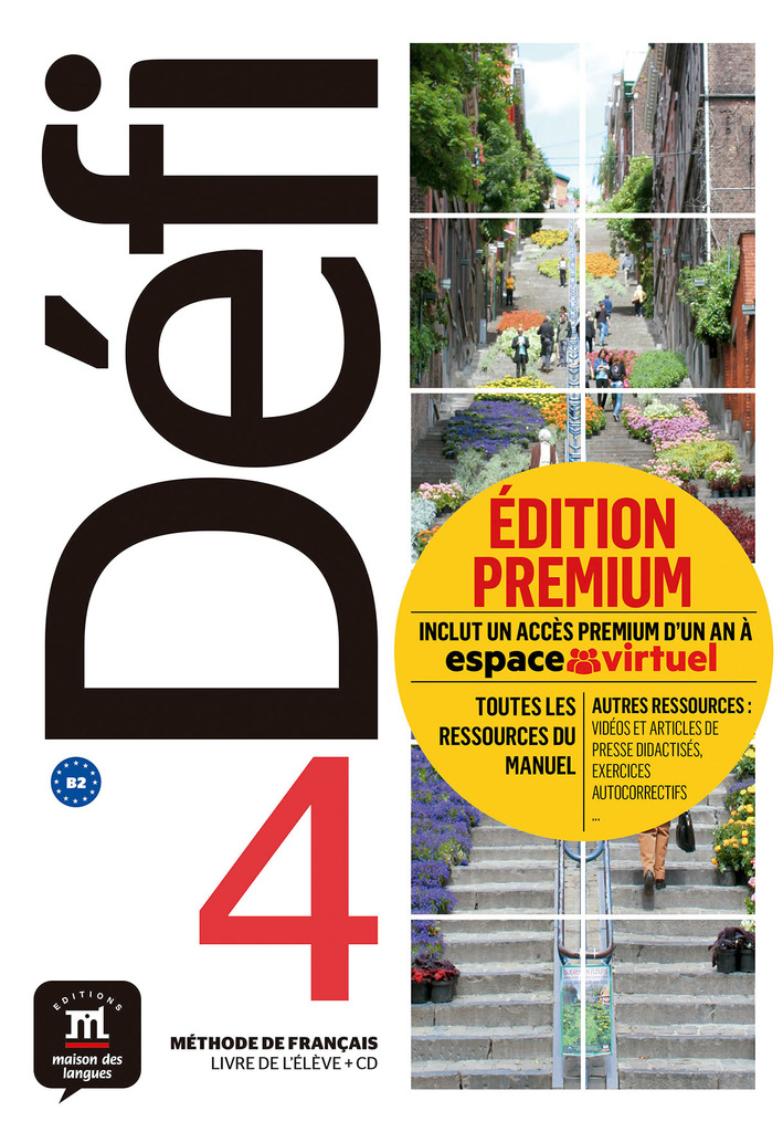 Défi 3 Premium Livre de l´élève + CD