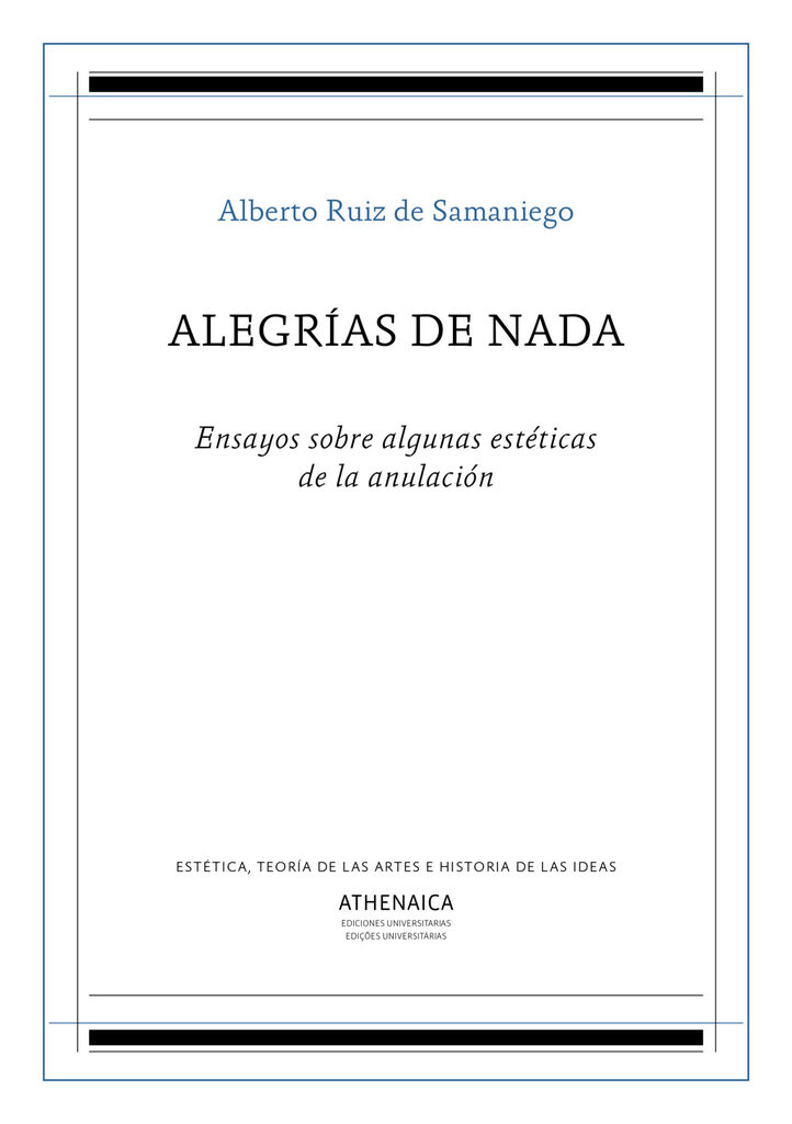 Alegrías de nada