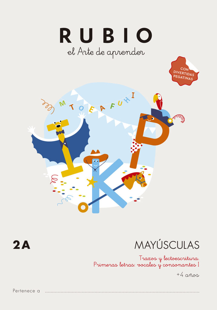 Mayúsculas RUBIO 2A