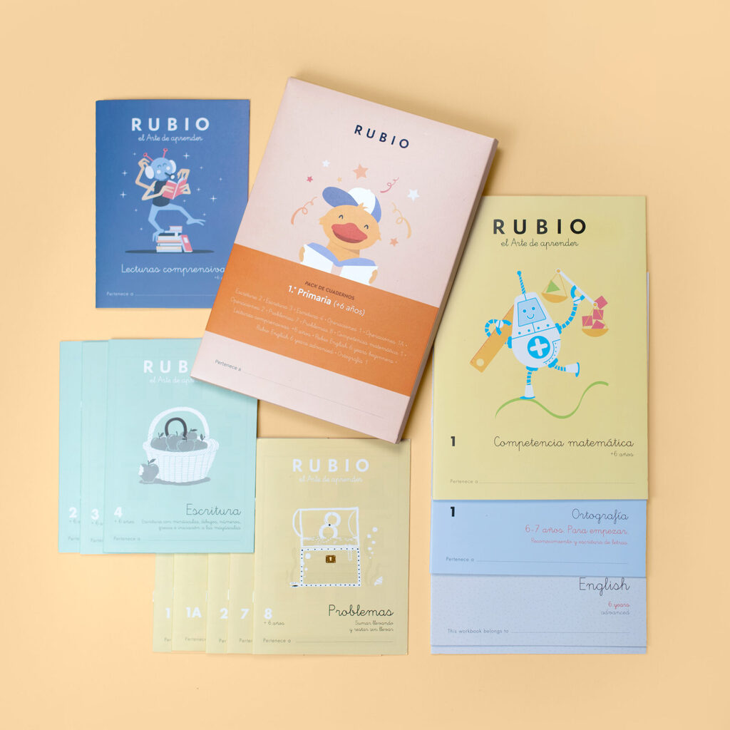 Pack de cuadernos Educación Infantil (+5 años)