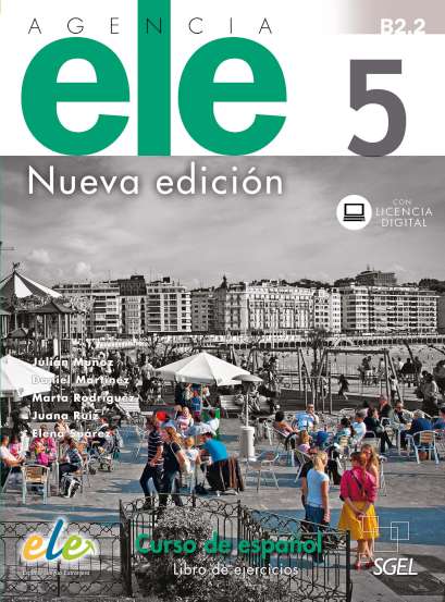 Agencia ELE 5 libro de ejercicios. Nueva edición. + Licencia Digital