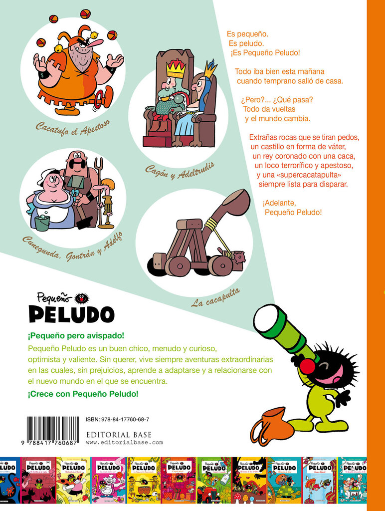 Pequeño Peludo 13. En el castillo de los cagones