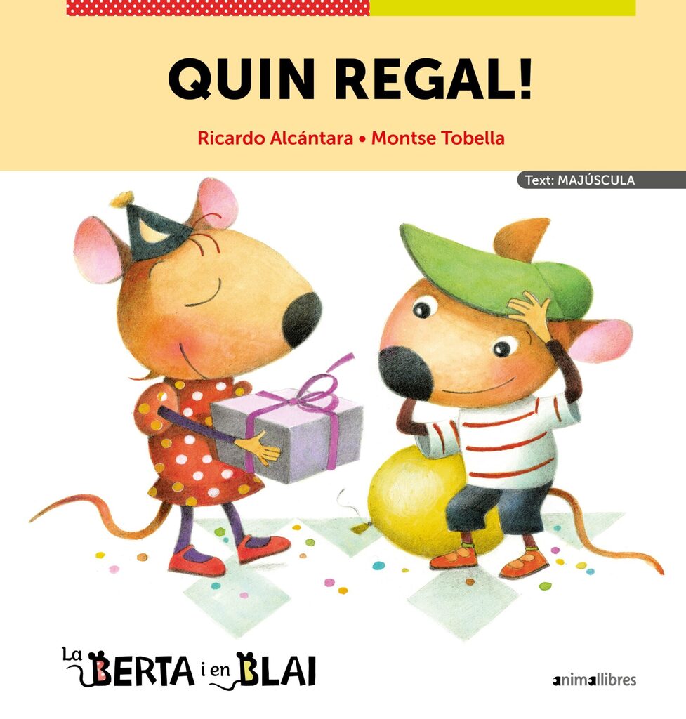Quin regal! (majúscules)