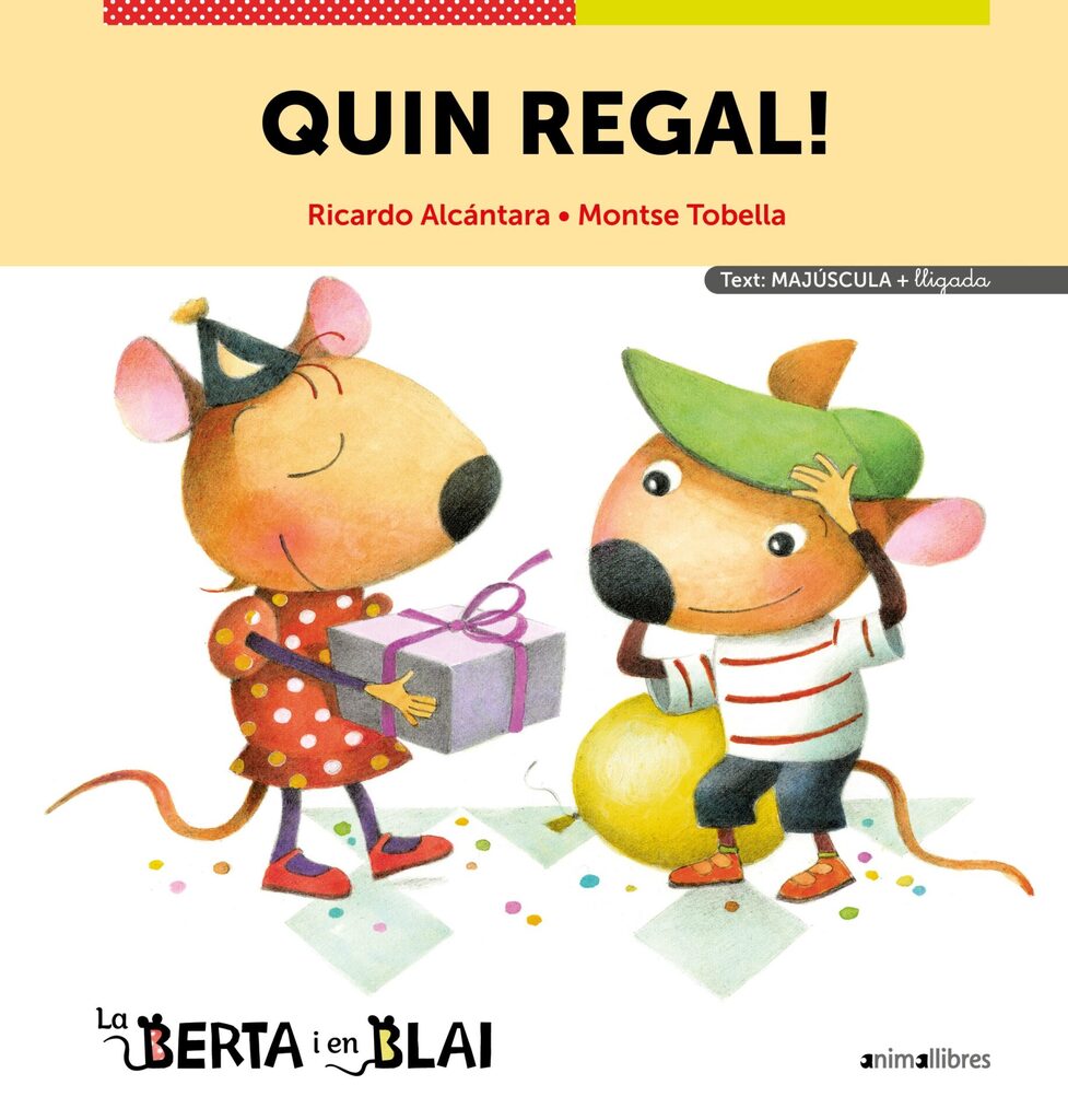 El llop ferotge (majúscules + lligada)