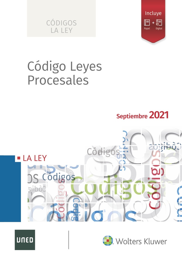 Código Leyes Procesales 2021 Código Leyes Procesales 2021