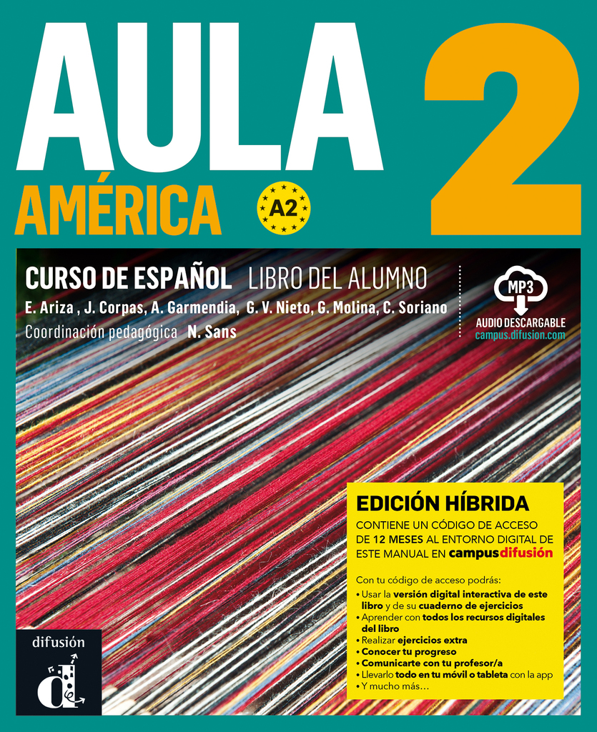 Aula América 1 Ed. hibrida L. del alumno