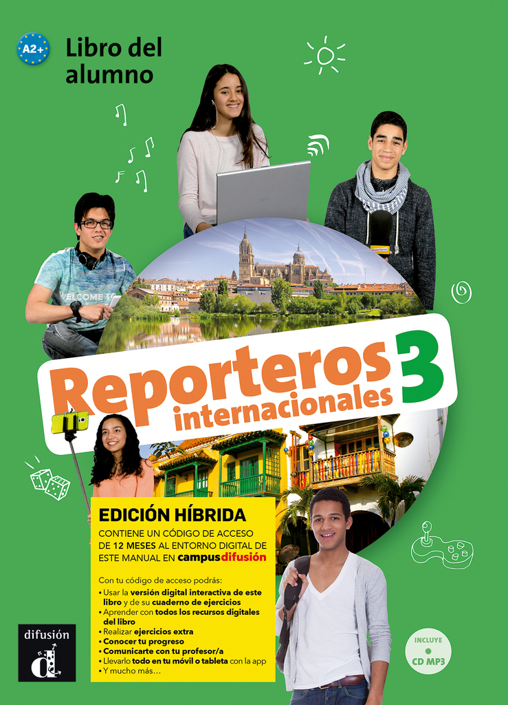 Reporteros Int 2 Ed.hibrida L. del alumno