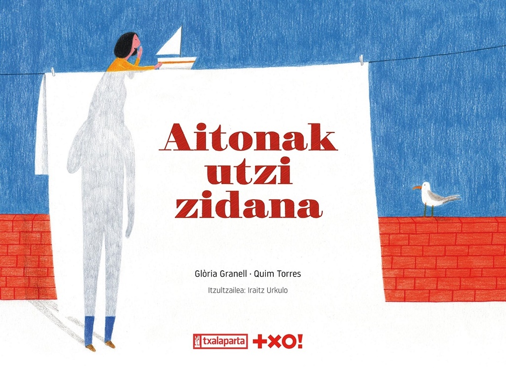 Aitonak utzi zidana