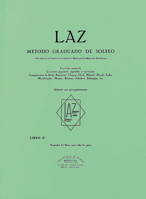 LAZ con acompañamiento - Libro I