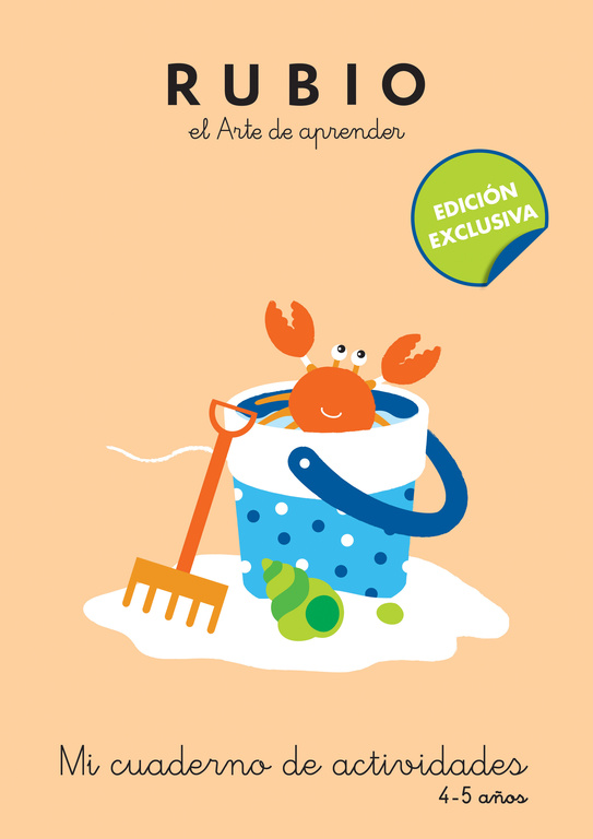 MI CUADERNO DE ACTIVIDADES RUBIO 4-5 AÑOS (ARTE AP