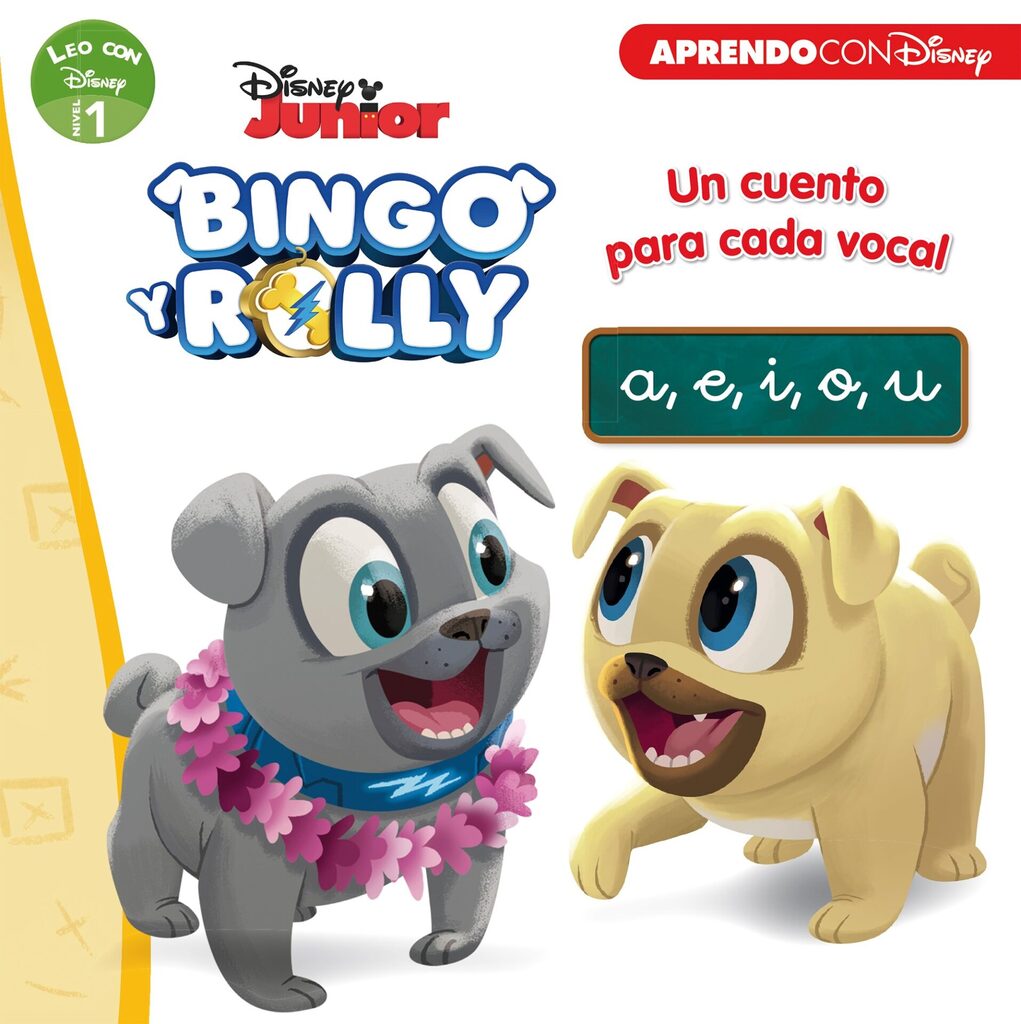 Bingo y Rolly. Leo con Disney (Nivel 1). Un cuento para cada vocal: a, e, i, o, u (Disney. Lectoescritura) Bingo y Rolly. Leo con Disney (Nivel 1). Un cuento para cada vocal: a, e, i, o, u (Disney. Lectoescritura)