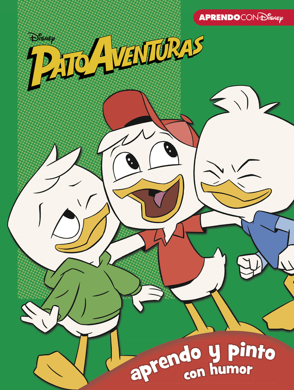 Patoaventuras. Aprendo y pinto con humor (Libro educativo Disney con actividades